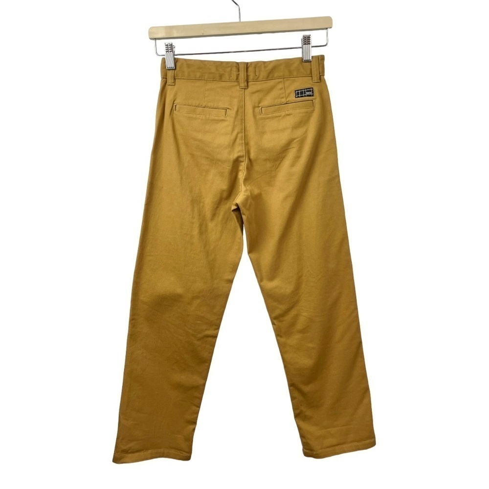 Molo Ace Logo Patch Trousers 100% Cotton Twill in Camel Brown Size 10Y/ 140cm - Picture 5 of 9